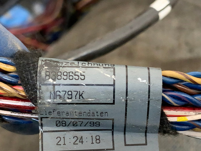 BMW Z3 M Roadster Convertible Main Chassis Wiring Harness 61106906637 *Damage*