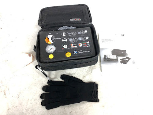 BMW F80 F82 M3 M4 Mobility Flat Tire Repair Inflation System Set 71105A34B40 *Damaged*
