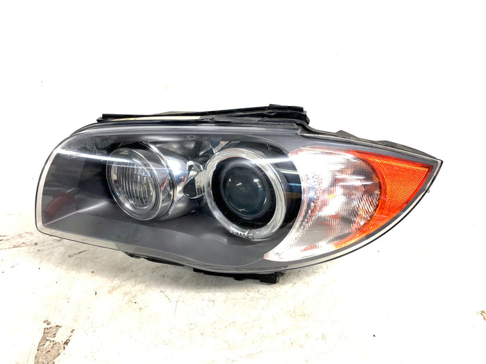 BMW E82 E88 135i 128i Pre-LCI Left/Driver Side Adaptive Xenon Headlight 7181285 *DAMAGED*