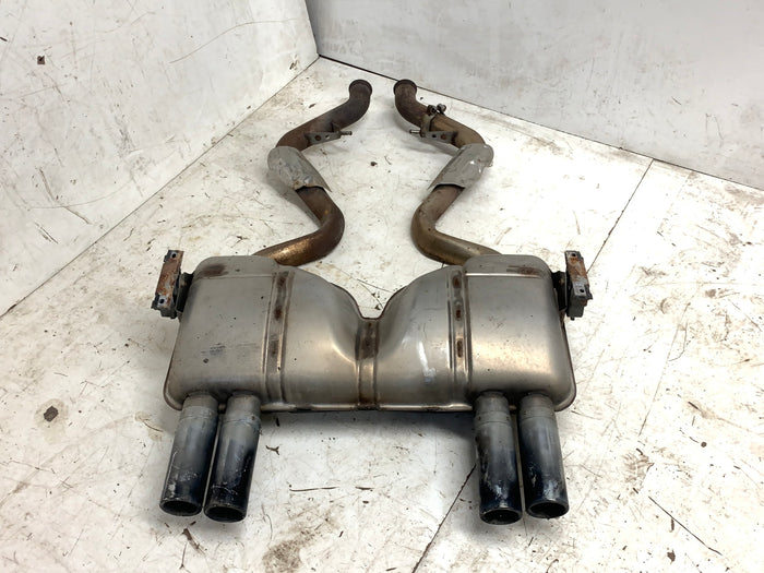 BMW E90 E92 E93 M3 S65 Rear Muffler Quad Exhaust 7840575