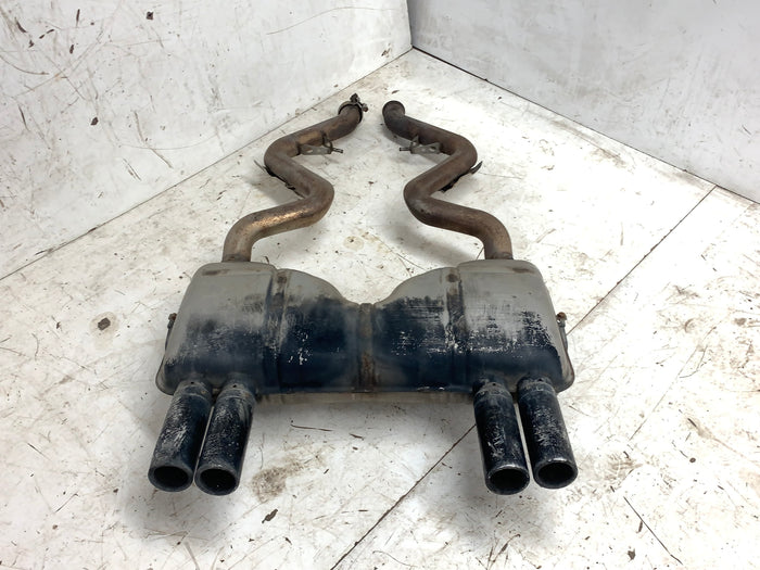 BMW E90 E92 E93 M3 S65 Rear Muffler Quad Exhaust 7840575