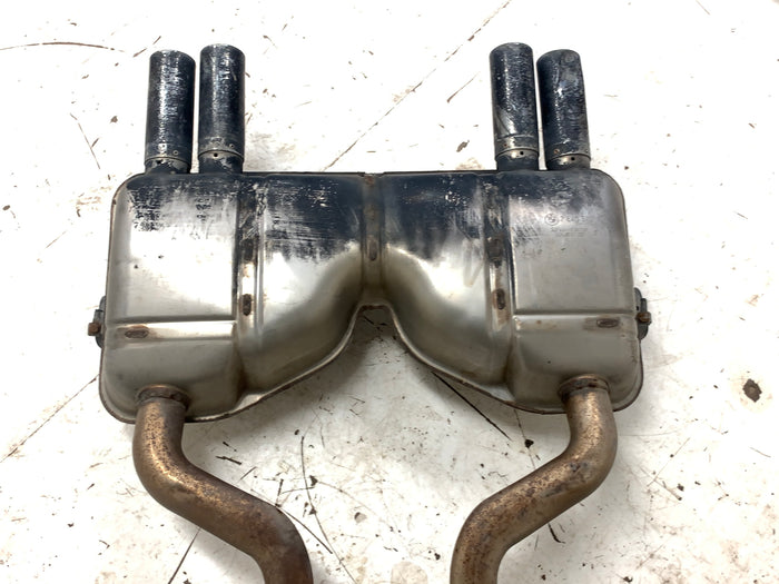 BMW E90 E92 E93 M3 S65 Rear Muffler Quad Exhaust 7840575