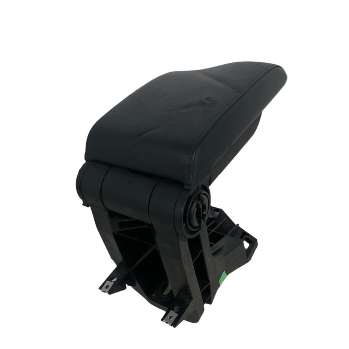 BMW E46 330xi 328i 325i 323i 320i Black Leather Center Console Armrest & Mount 8213678