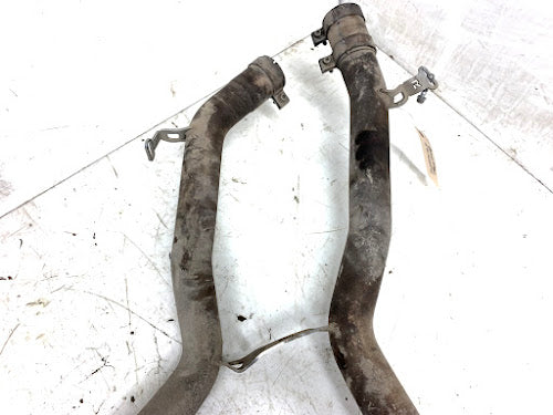 BMW F80 F82 M3 M4 Capristo Valved Exhaust Muffler w/ Cermaic Tips 02BM07403001 *Damaged*