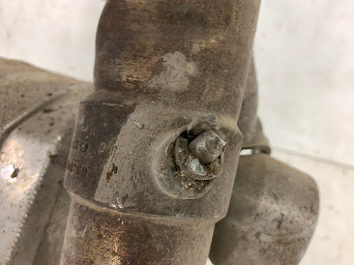 BMW F80 F82 M3 M4 Capristo Valved Exhaust Muffler w/ Cermaic Tips 02BM07403001 *Damaged*