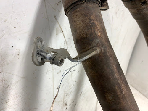 BMW F80 F82 M3 M4 Capristo Valved Exhaust Muffler w/ Cermaic Tips 02BM07403001 *Damaged*