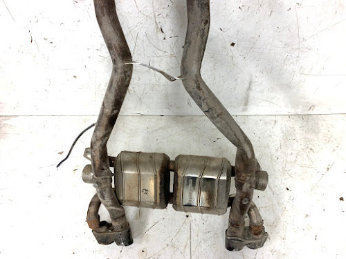 BMW F80 F82 M3 M4 Capristo Valved Exhaust Muffler w/ Cermaic Tips 02BM07403001 *Damaged*