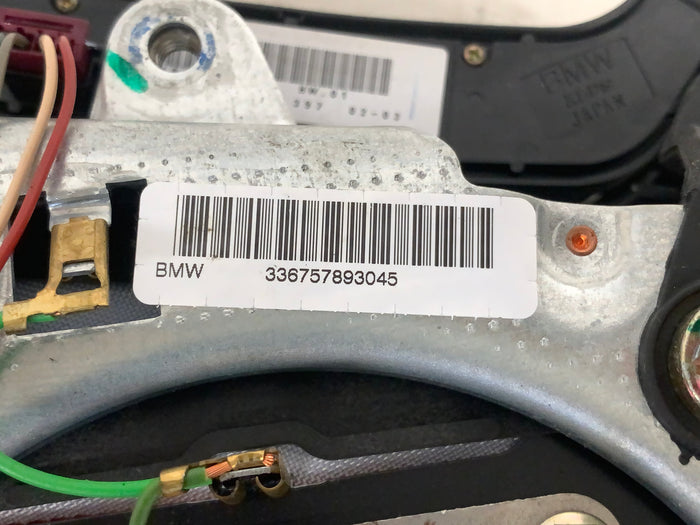 BMW E46 330xi 328i 325i 323i 320i 4 Spoke Multifunction Steering Wheel Air Bag 32306880601