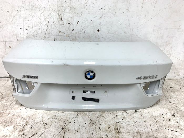 BMW F32 430xi 440xi 428xi 435xi Trunk Lid *DAMAGED*