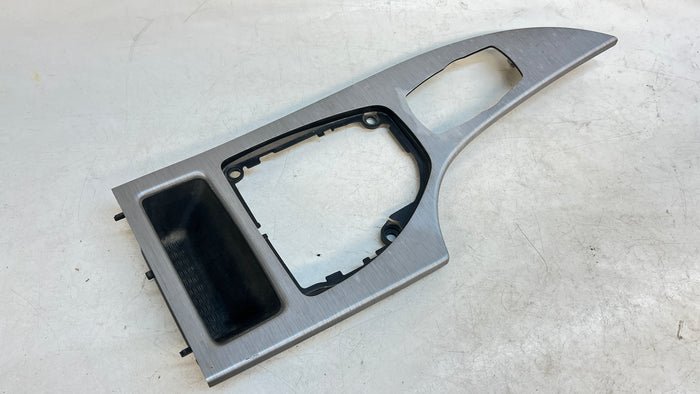 BMW E60 E61 M5 Center Console Aluminum Shadow Trim 51167897688 *DAMAGED*