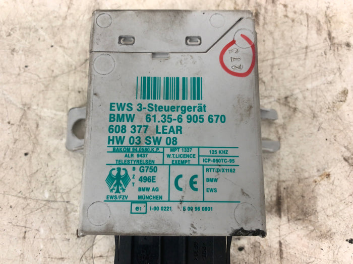 BMW E46 3 Series EWS Immobilizer Module 6905670