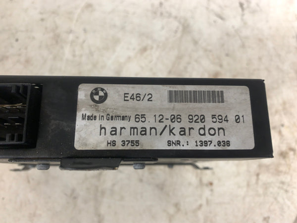 BMW E46 M3 330ci 328ci 325ci 323ci Coupe Harman Kardon Amplifier 6920594