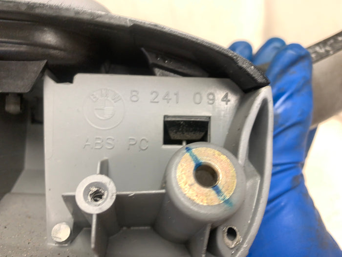 BMW E46 M3 330Ci 325Ci ZHP M Sport Coupe Black Cube & Dove Grey Armrest Dash Trim Set