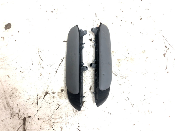 BMW E46 M3 330Ci 325Ci ZHP M Sport Coupe Black Cube & Dove Grey Armrest Dash Trim Set