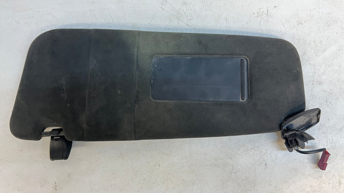 BMW E60/E61 M5 Left/Driver Side Black Alcantara Sun Visor 51167897651