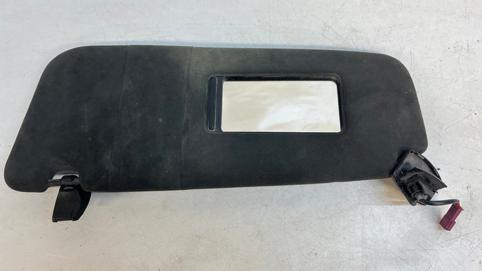 BMW E60/E61 M5 Left/Driver Side Black Alcantara Sun Visor 51167897651