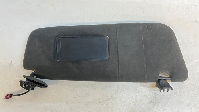 BMW E60/E61 M5 Right/Passenger Side Black Alcantara Sun Visor 51167897652