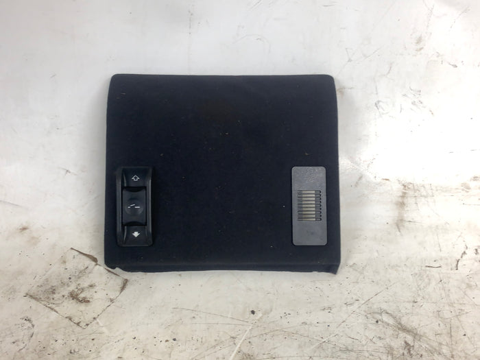 BMW E46 M3 330ci 328ci 325ci 323ci Coupe Black Alcantara Headliner Sunroof Switch Cover Trim Panel 51448233449