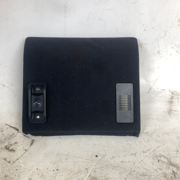 BMW E46 M3 330ci 328ci 325ci 323ci Coupe Black Alcantara Headliner Sunroof Switch Cover Trim Panel 51448233449