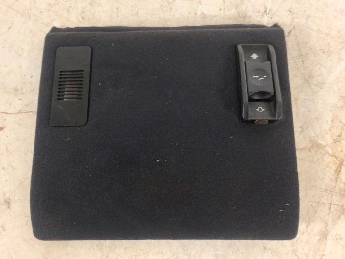 BMW E46 M3 330ci 328ci 325ci 323ci Coupe Black Alcantara Headliner Sunroof Switch Cover Trim Panel 51448233449