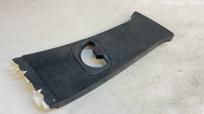 BMW E60 M5 Right/Passenger Side Black Alcantara B Pillar Trim 7027088 *DAMAGED*