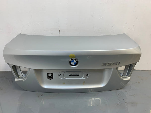 BMW E90 3 Series LCI Trunk Lid Titanium Silver Metallic (354) *DAMAGED*