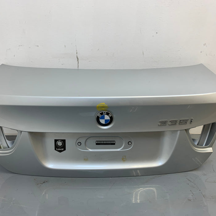 BMW E90 3 Series LCI Trunk Lid Titanium Silver Metallic (354) *DAMAGED*