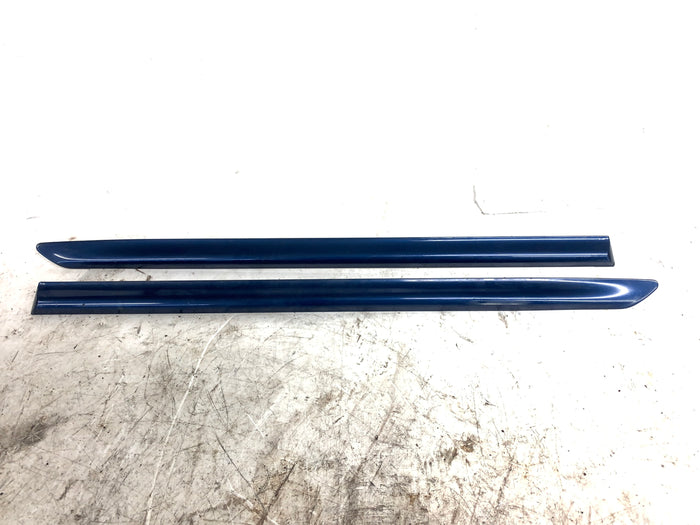 BMW E46 330CI 328Ci 325Ci 323Ci Coupe/Convertible Rear Quarter Fender Molding Trim Right Left Pair Mystic Blue (A07) 8208674/8208673