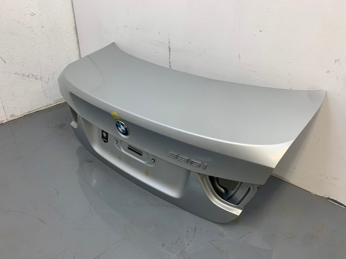 BMW E90 3 Series LCI Trunk Lid Titanium Silver Metallic (354) *DAMAGED*