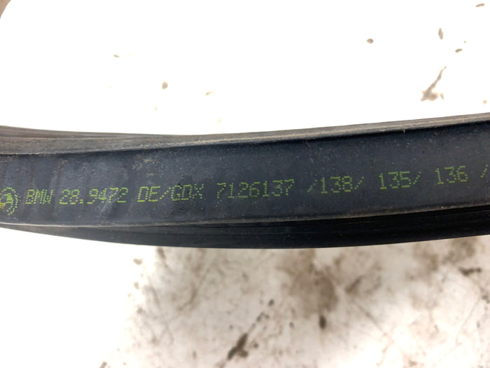 BMW E46 M3 330ci 328ci 325ci 323ci Coupe Right Door Seal Weather Strip Schwarz Black 7126137