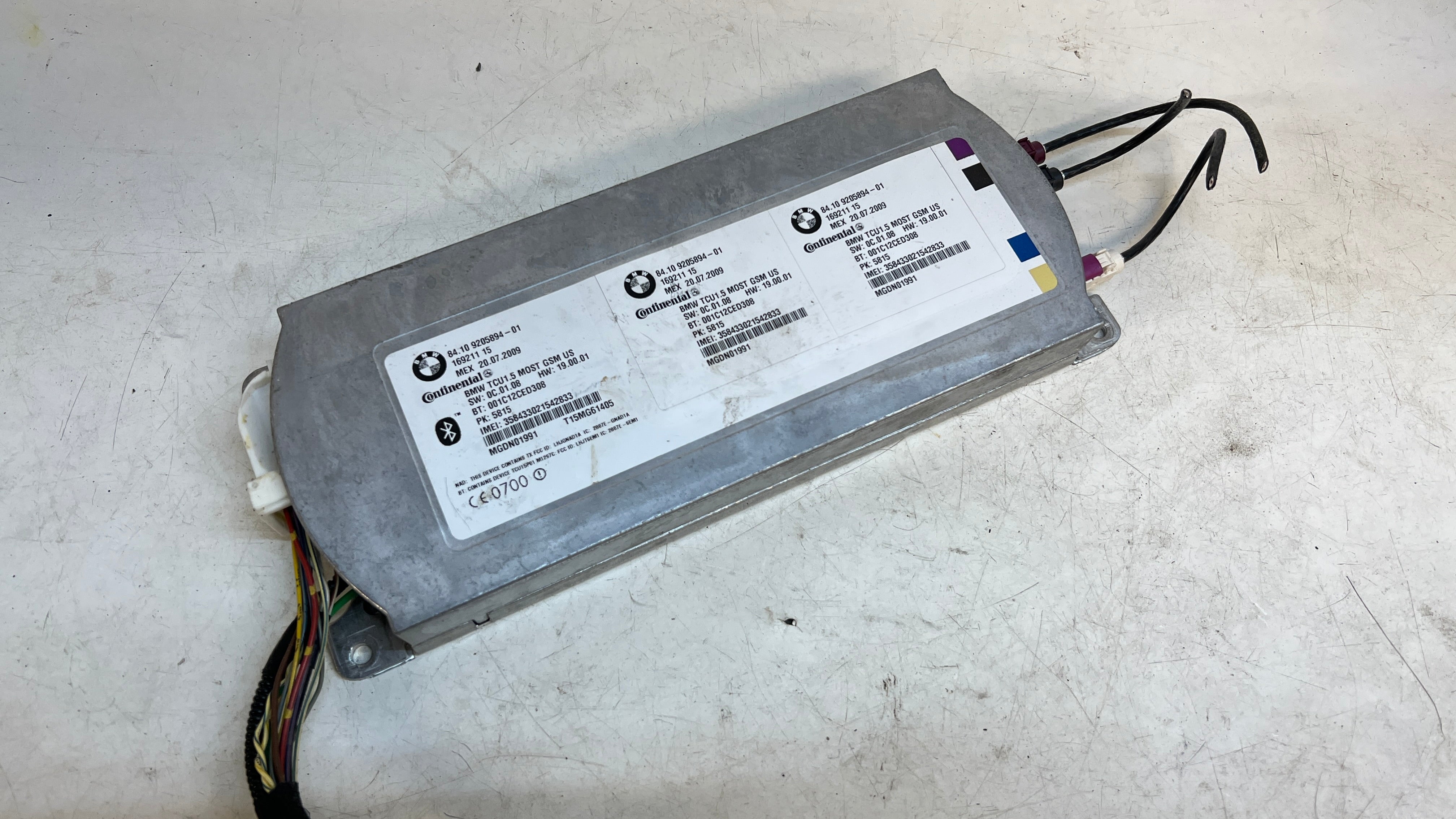 BMW E60 BLUETOOTH TELEMATICS MODULE 9205894 – Proper Parts Co