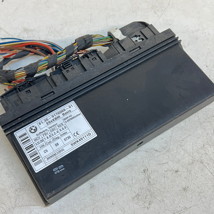 BMW E60 M5 BODY CONTROL MODULE/BCM 61359176069