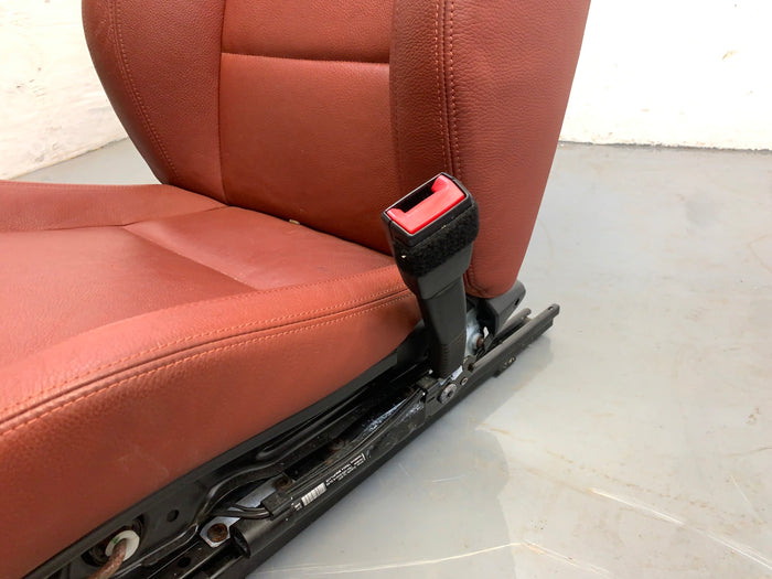 BMW E90 3 Series Red Brown Dakota Leather Interior Set W/Sport Seats & Door Panels & Armrest