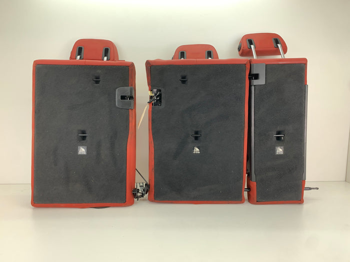 BMW F97 X3 M Merino Leather Rear Seat Set Red Back Rest Arm Rest Set Sakhir Orange 52208067200