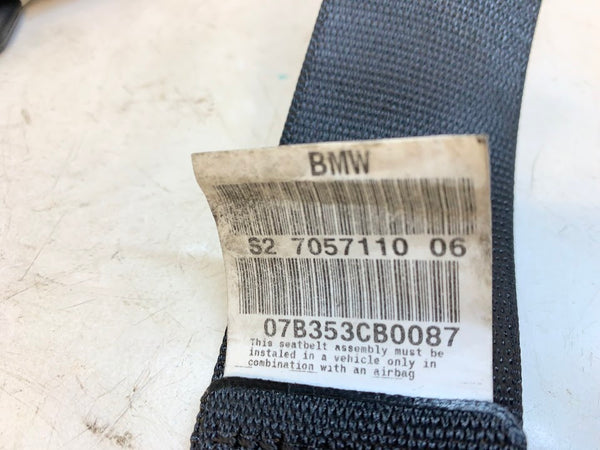 BMW E85/E86 Z4 Right/Passenger Side Front Seat Belt 7057110