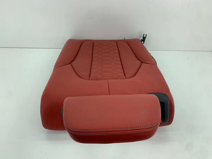 BMW F97 X3 M Merino Leather Rear Seat Set Red Back Rest Arm Rest Set Sakhir Orange 52208067200