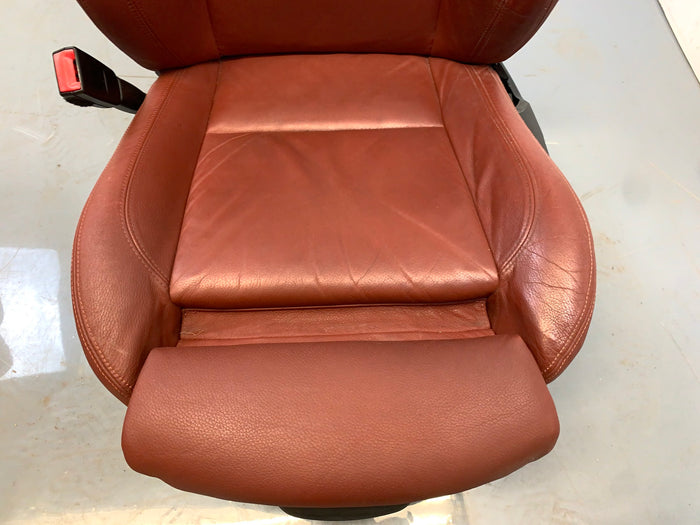 BMW E90 3 Series Red Brown Dakota Leather Interior Set W/Sport Seats & Door Panels & Armrest