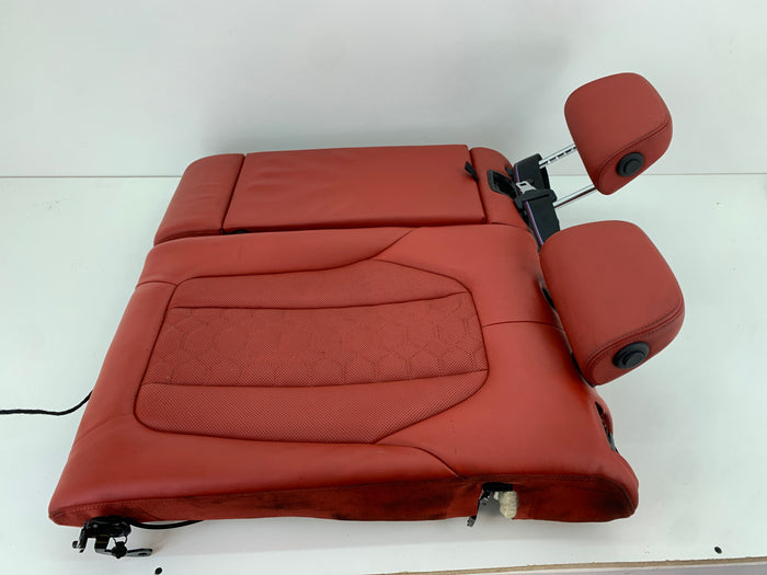 BMW F97 X3 M Merino Leather Rear Seat Set Red Back Rest Arm Rest Set Sakhir Orange 52208067200