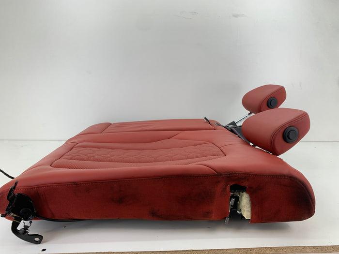 BMW F97 X3 M Merino Leather Rear Seat Set Red Back Rest Arm Rest Set Sakhir Orange 52208067200