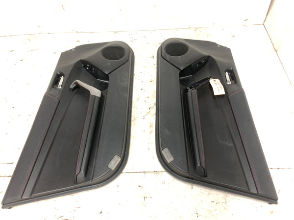 Subaru BRZ/Scion FRS Door Panels/Cards W/Red Stitching