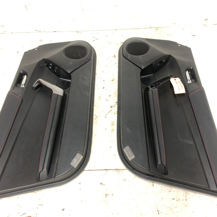 Subaru BRZ/Scion FRS Door Panels/Cards W/Red Stitching