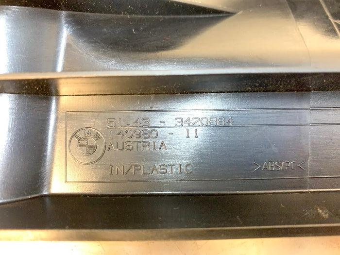 BMW E86 Z4M Coupe Trunk Trim Support Right Black 51433420864