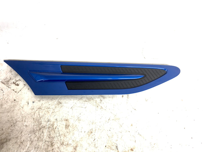 Subaru BRZ Right/Passenger Side Fender Garnish Vent Trim WR Blue Pearl 91112CA06/C11010079