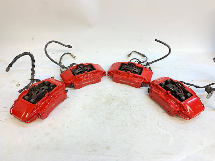 Porsche 986 Boxster S Red Brembo Brake Caliper Set