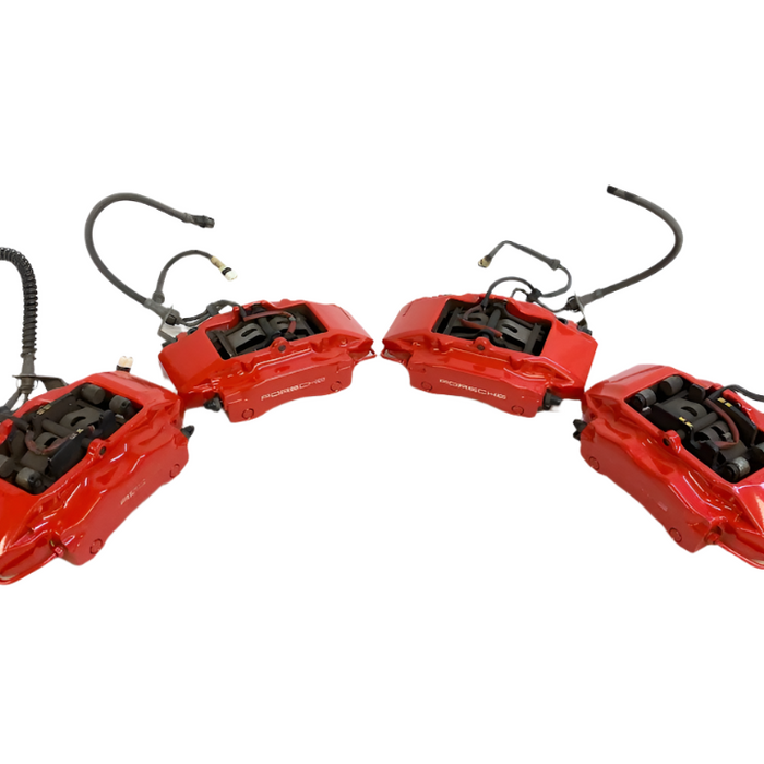 Porsche 986 Boxster S Red Brembo Brake Caliper Set