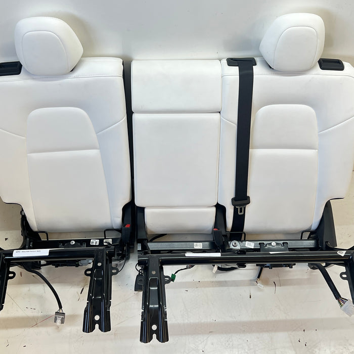 Tesla Model Y 5 Seater 2nd Row Rear Power Folding Seat Back White 3907891-02-D/3907892-02-D