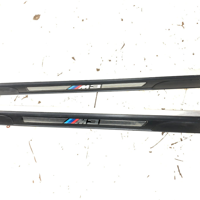 BMW E46 M3 Coupe/Convertible Left/Right Door Sill Trim 51477891927/51477891928 *DAMAGED*