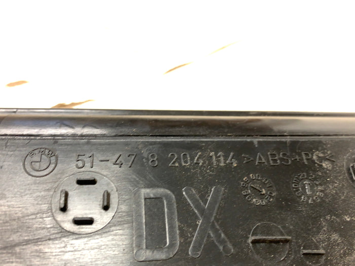 BMW E46 M3 Coupe/Convertible Left/Right Door Sill Trim 51477891927/51477891928 *DAMAGED*