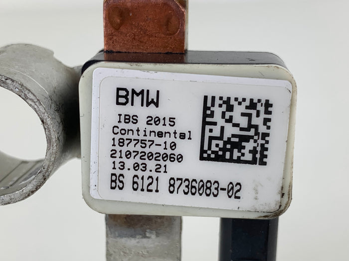 BMW F97 X3 M/F98 X4 M Negative Battery Terminal W/ Intelligent Battery Sensor/IBS 8736083