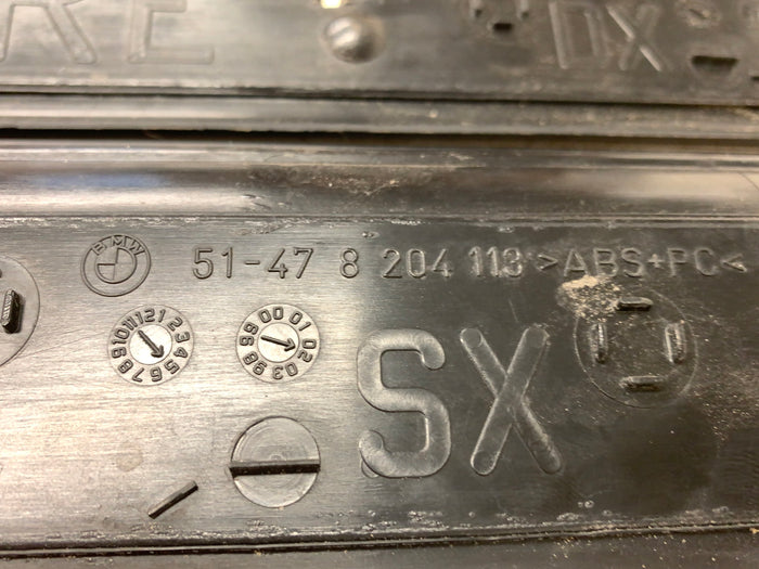 BMW E46 M3 Coupe/Convertible Left/Right Door Sill Trim 51477891927/51477891928 *DAMAGED*